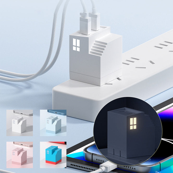 Experience the Power of Fast Charging with Our Dual-Port Fast Charging Type-C Wall Charger