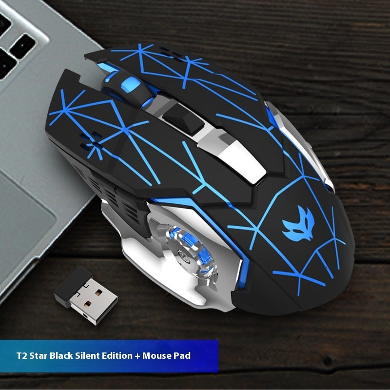Wireless Luminous Silent Gaming Mouse