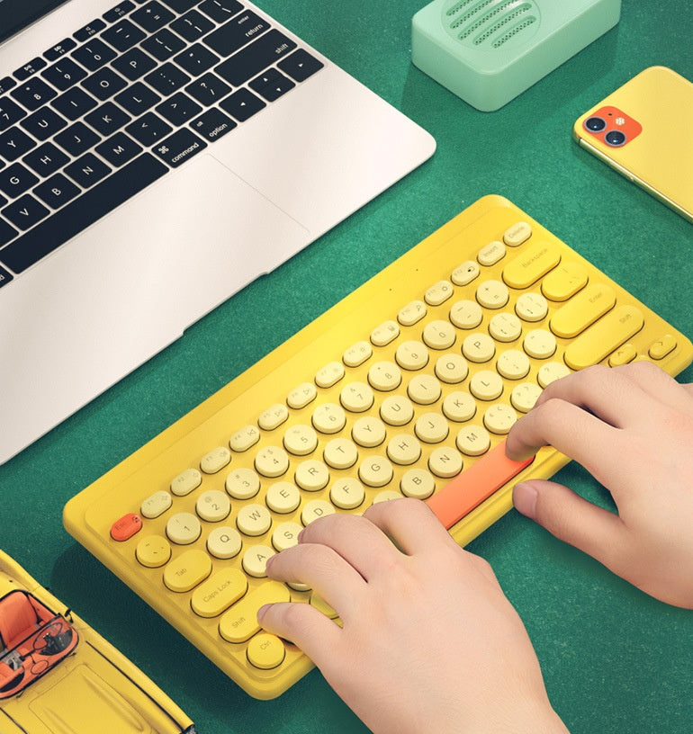 Wireless USB Laptop Keyboard (Silent Typing)