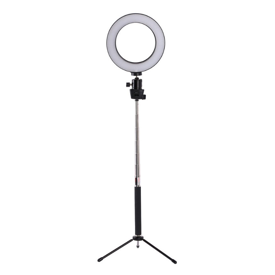 Apple-Compatible LED Fill Light with Tripod