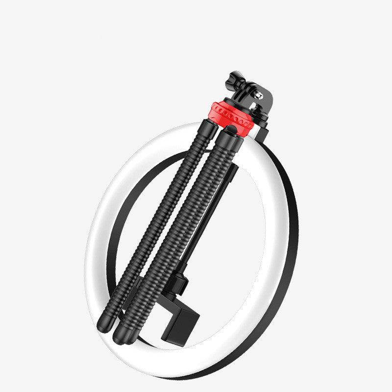 10-Inch LED Ring Light with Desktop Tripod (Apple Compatible)