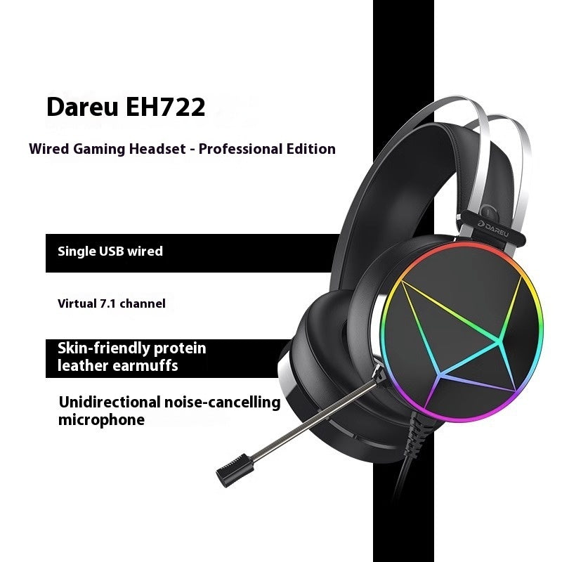 Wired Gaming Noise-Cancelling Headphones