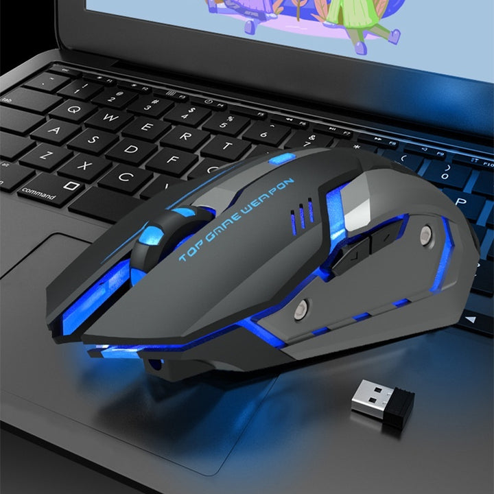 Wireless Luminous Silent Gaming Mouse