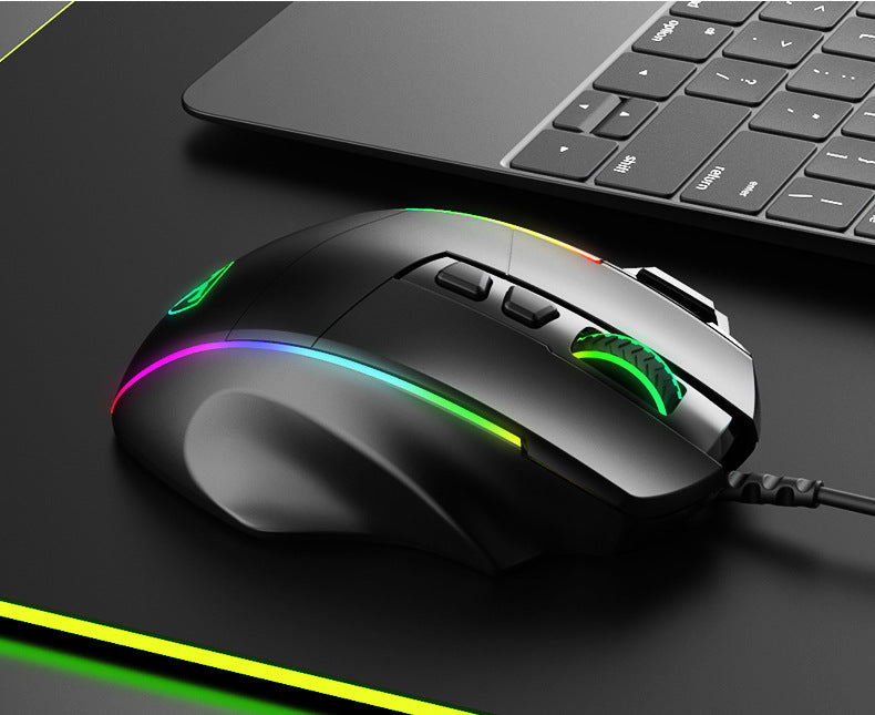 Wired Programmable Mechanical Gaming Mouse