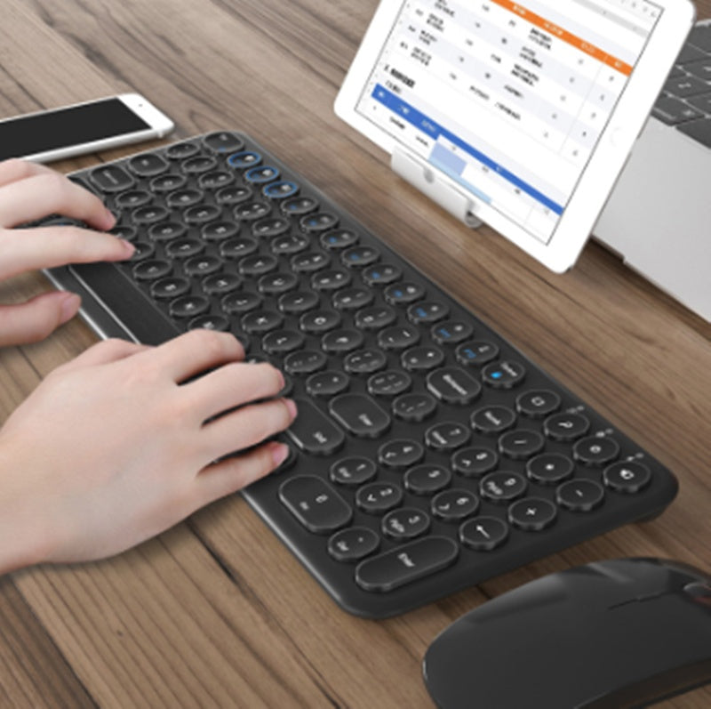 Bluetooth Laptop Keyboard with Numeric Keypad