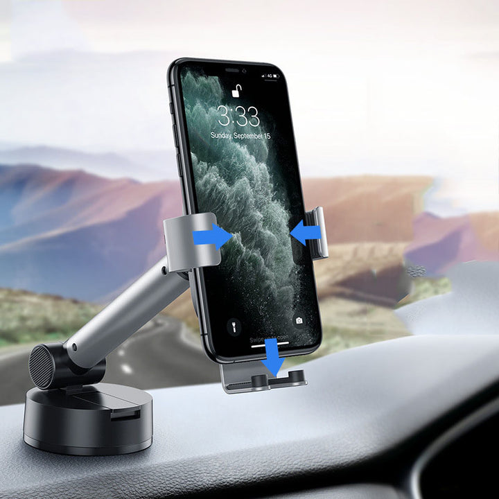 Minimalist Suction Cup Car Phone Mount