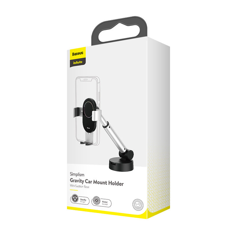 Minimalist Suction Cup Car Phone Mount