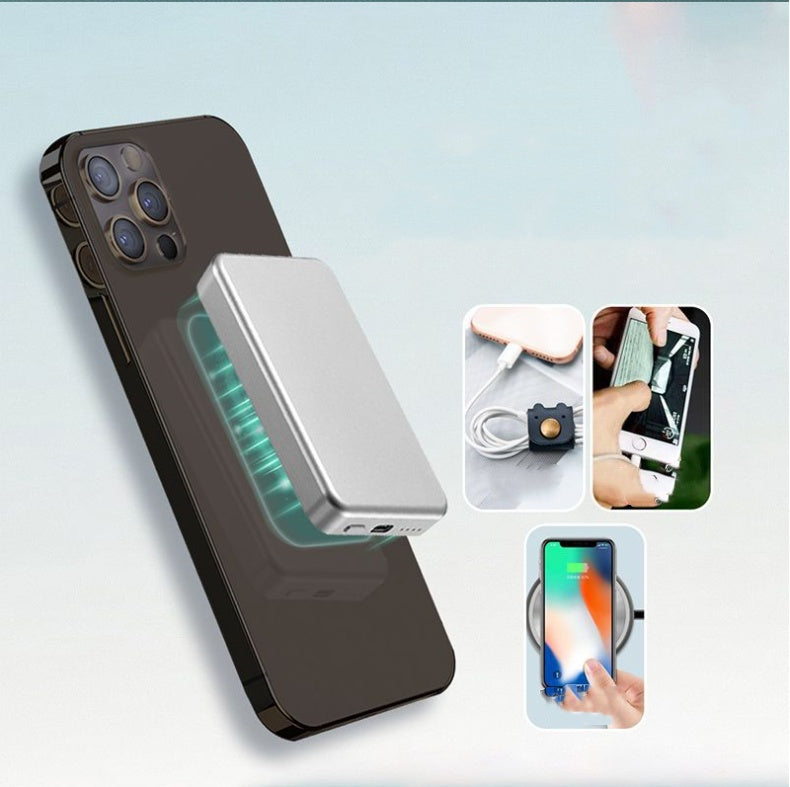 12W Wireless Magnetic Charging Power Bank