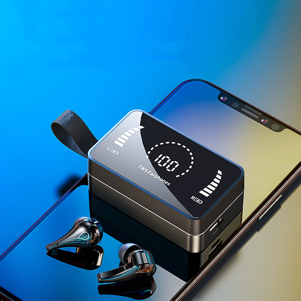 Bluetooth 5.0 Waterproof Sports Earbuds with Charging Case