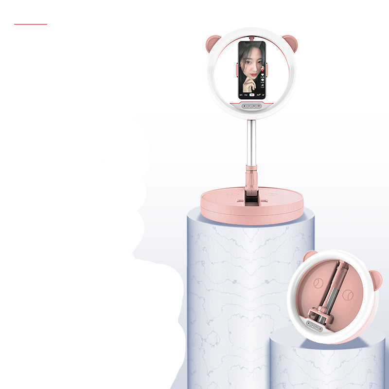 Foldable LED Ring Light for Mobile Live Streaming