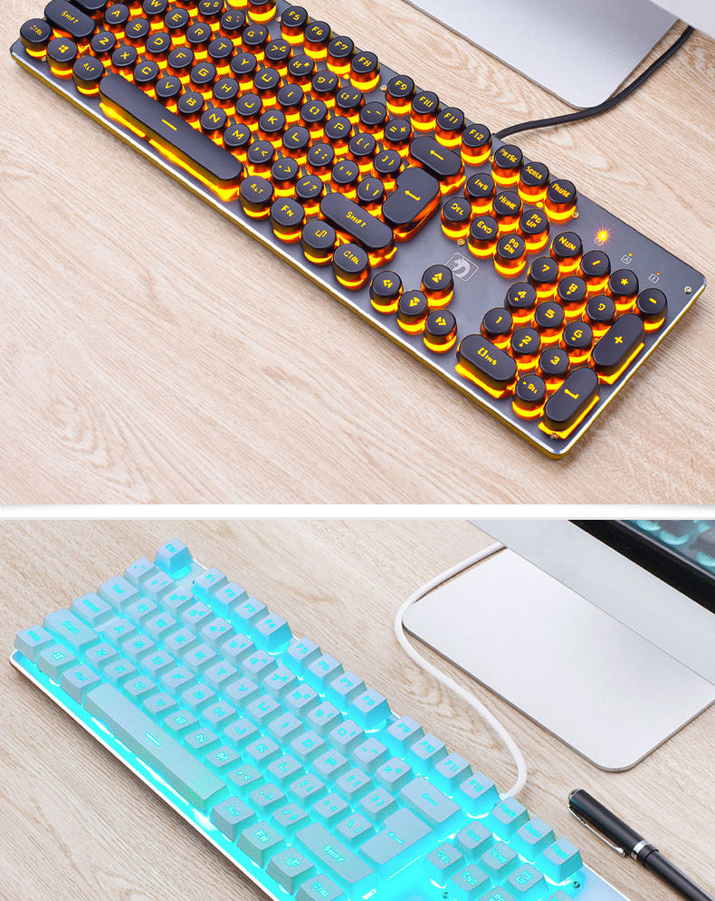 Wired RGB Gaming Mechanical Keyboard