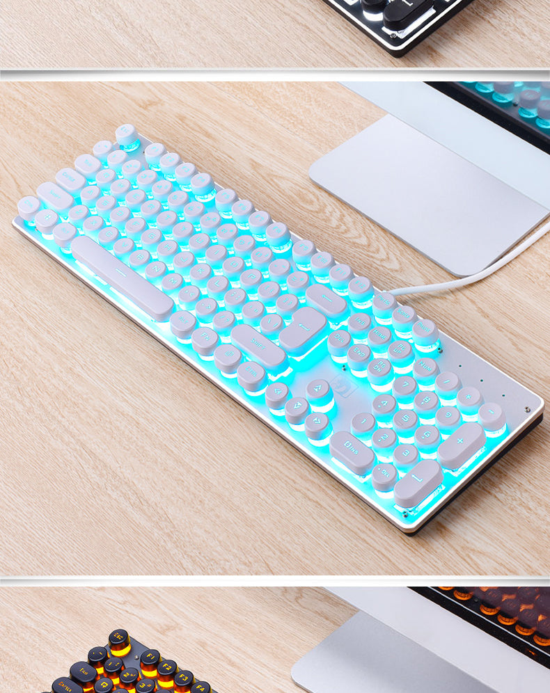 Wired RGB Gaming Mechanical Keyboard