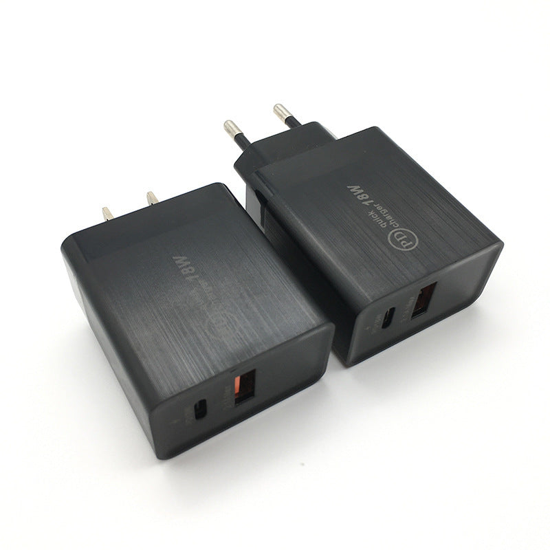18W USB-C PD Fast Charging Adapter (US Plug)