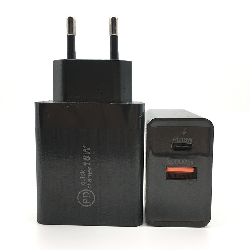 18W USB-C PD Fast Charging Adapter (US Plug)