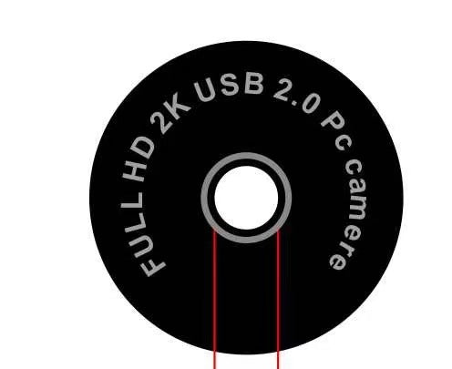 HD USB Webcam with Fill Light for Streaming