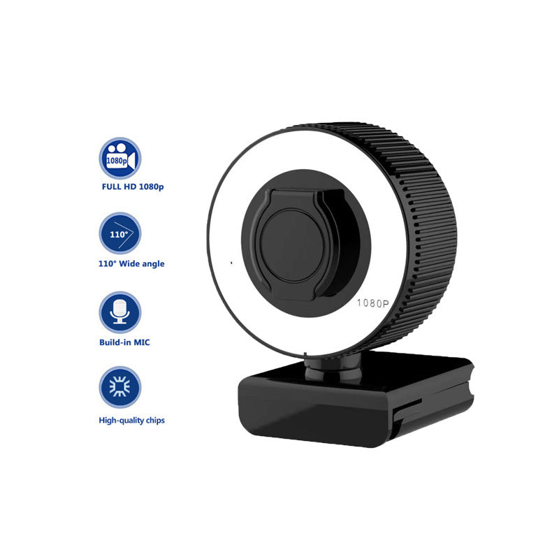1080P/2K HD Autofocus Webcam with Microphone