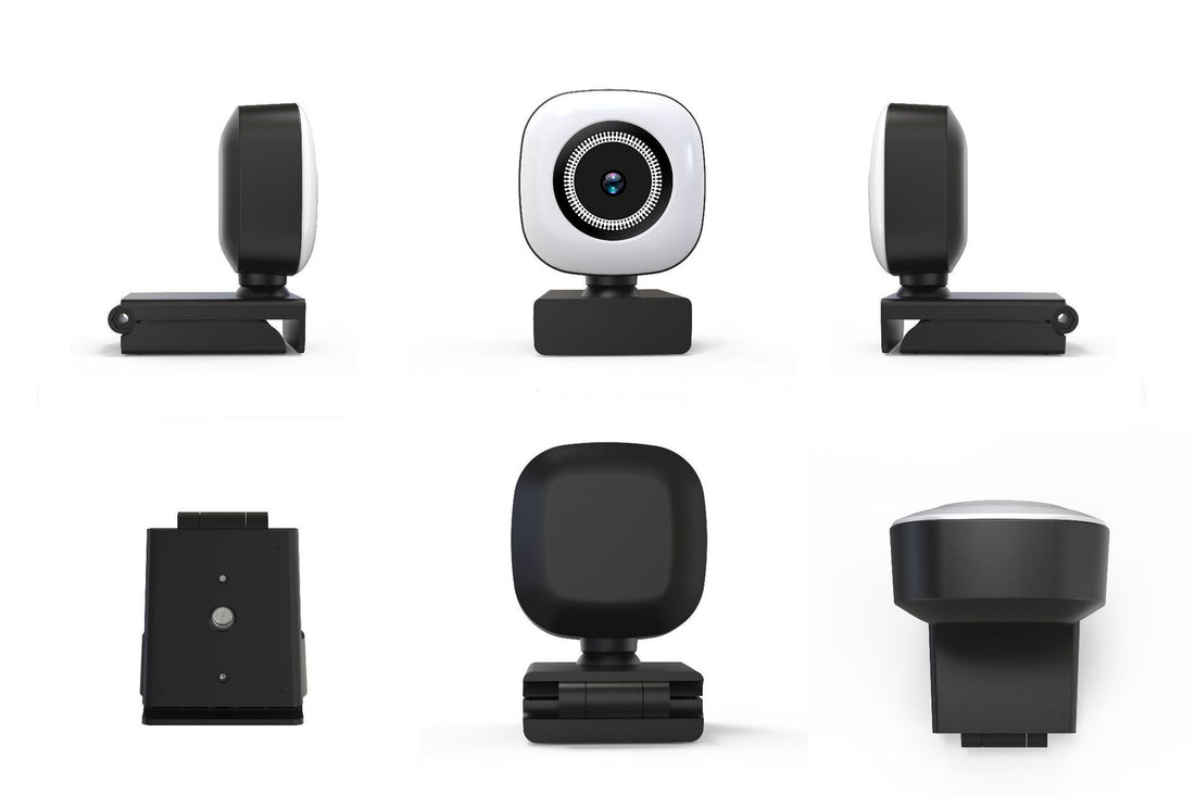4K HD USB Webcam with Beauty Light