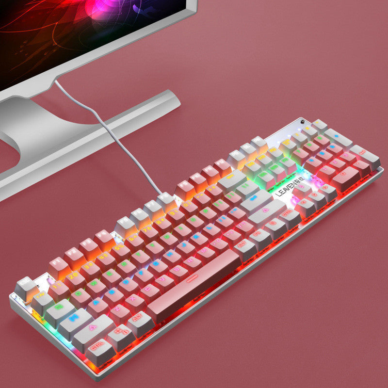 USB Wired RGB Punk Gaming Keyboard