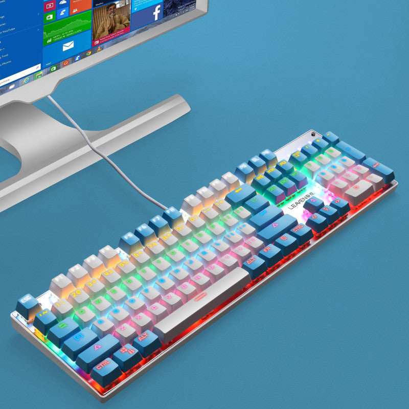 USB Wired RGB Punk Gaming Keyboard