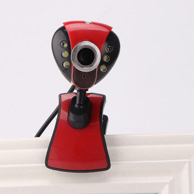 1080P HD USB Webcam with Light for Video