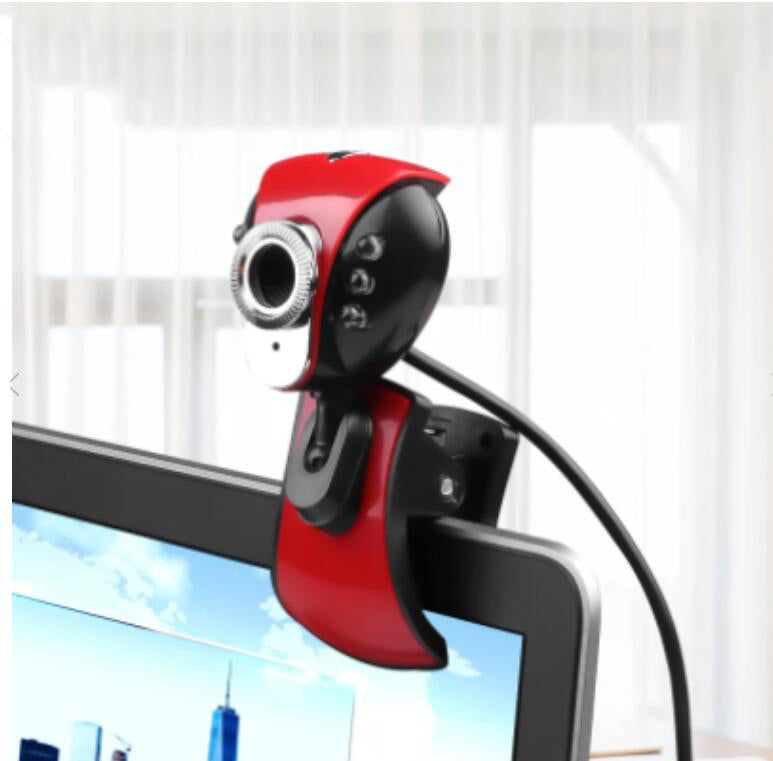 1080P HD USB Webcam with Light for Video