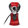 1080P HD USB Webcam with Light for Video