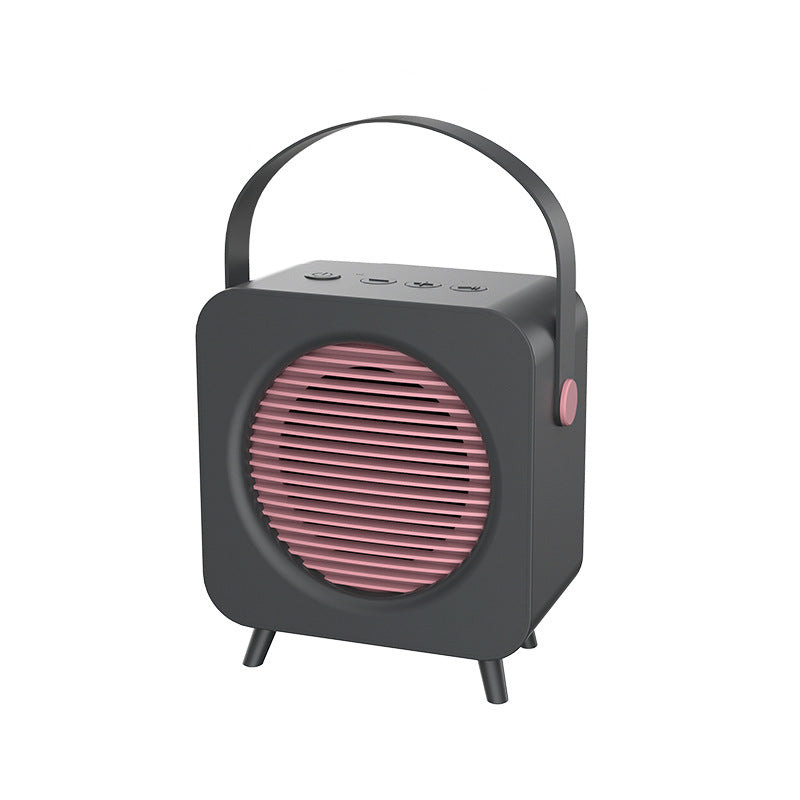 Retro Bluetooth Portable Speaker with Subwoofer