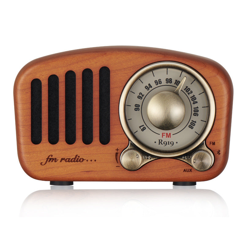 Retro Bluetooth Mini Portable Stereo Speaker