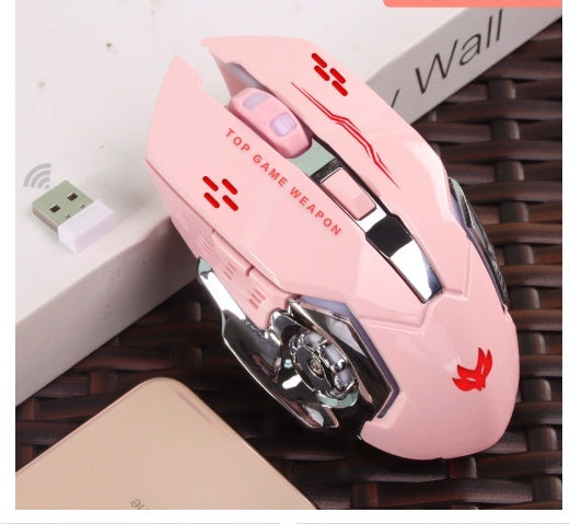 Wireless Luminous Silent Gaming Mouse