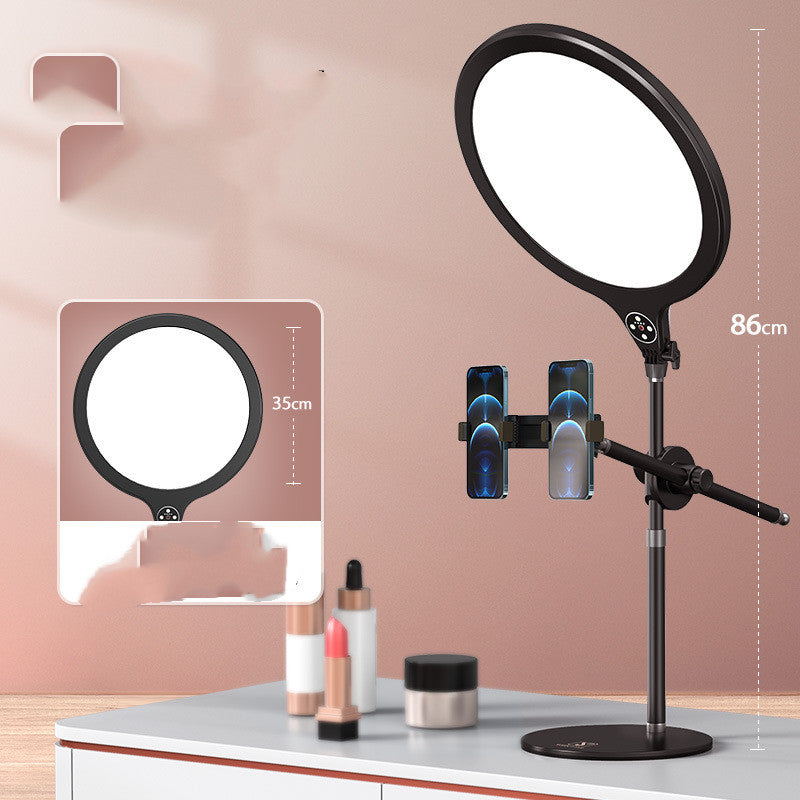 Telescopic Desktop & Floor LED Fill Light for Mobile