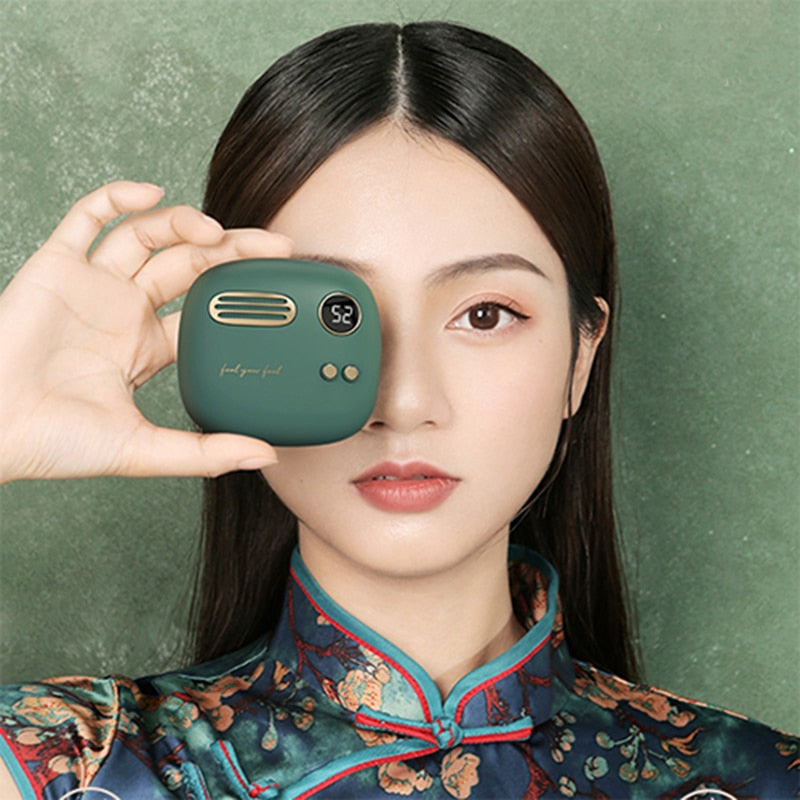 2-in-1 Hand Warmer & 5000mAh Power Bank