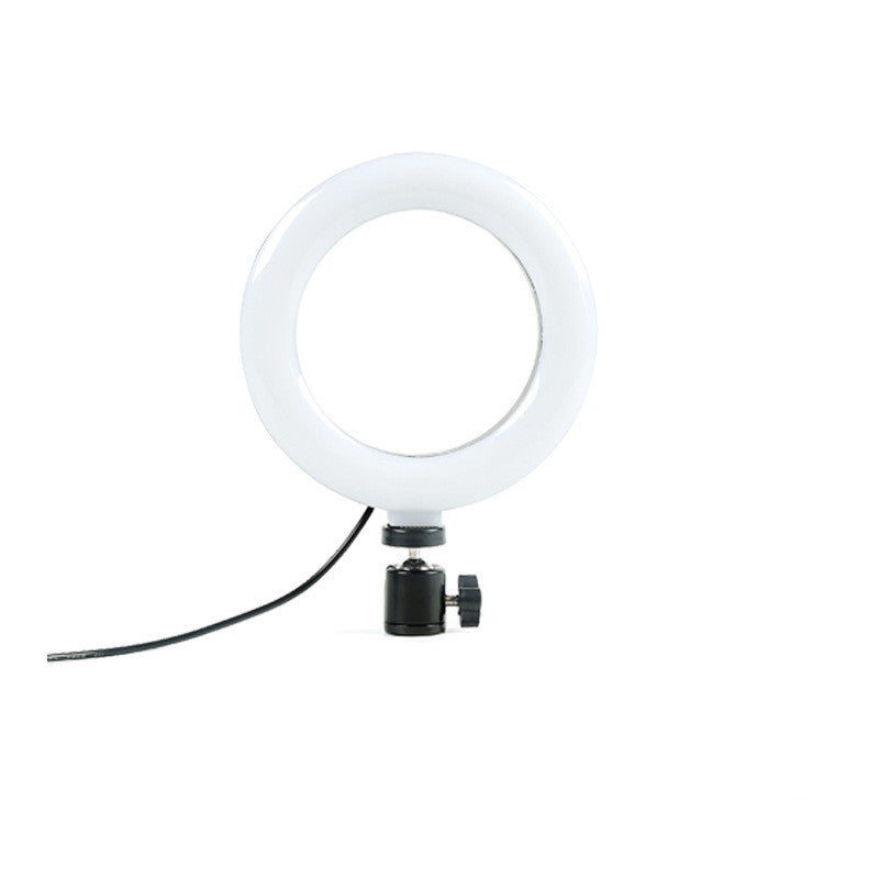 Apple-Compatible LED Ring Light with Tripod