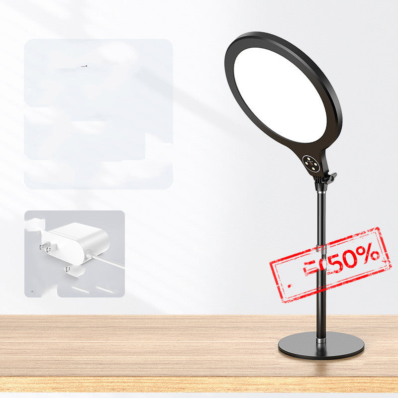 Telescopic Desktop & Floor LED Fill Light for Mobile