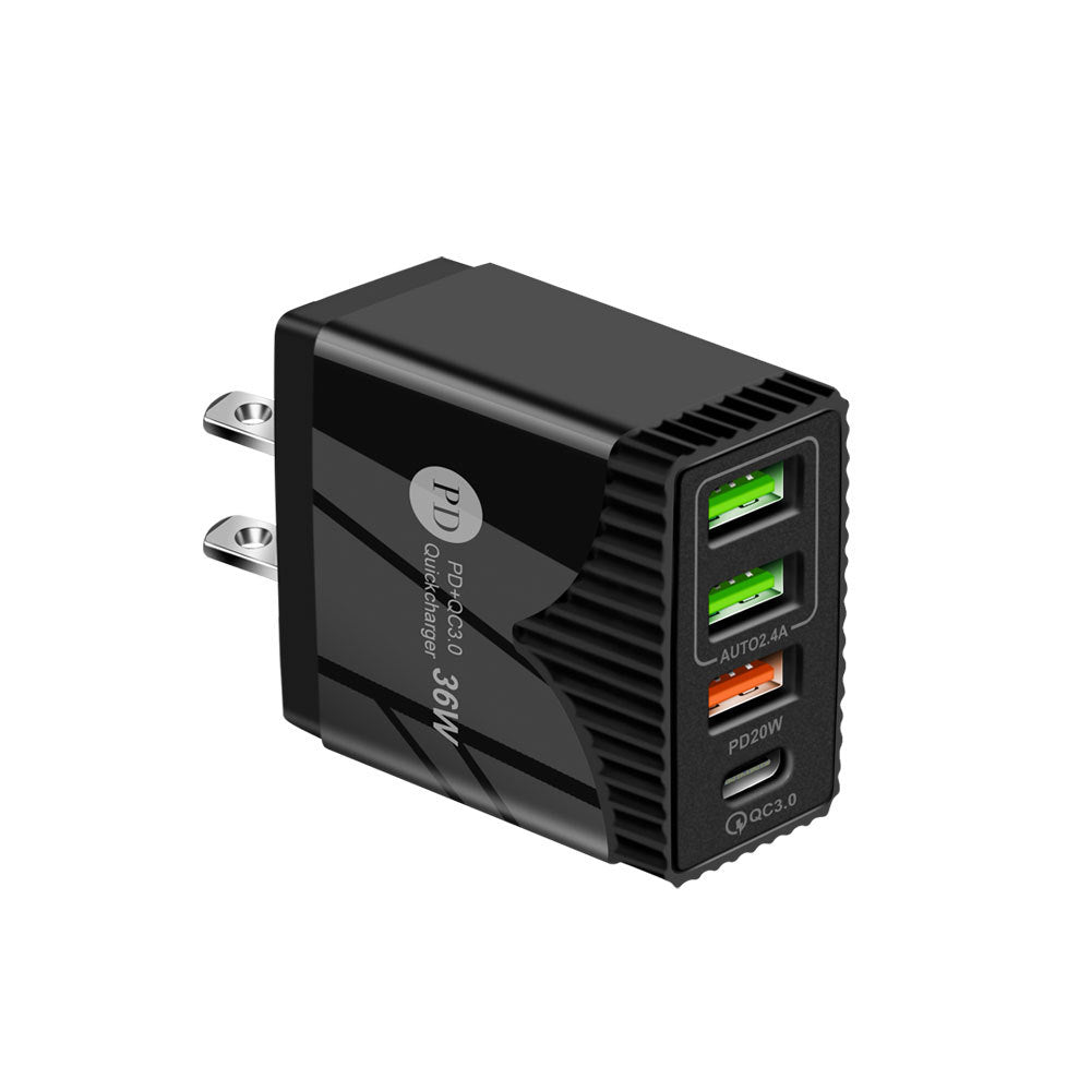 PD 36W QC3.0 Fast Charging Adapter (EU/US/UK Plug)