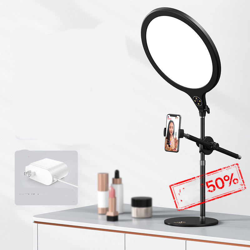 Telescopic Desktop & Floor LED Fill Light for Mobile