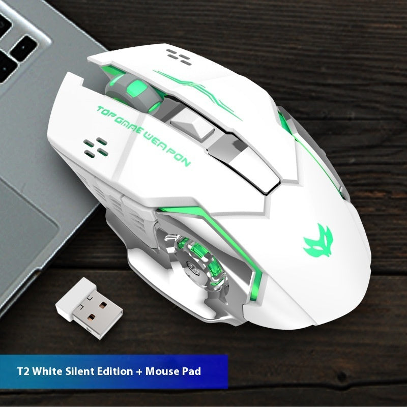 Wireless Luminous Silent Gaming Mouse