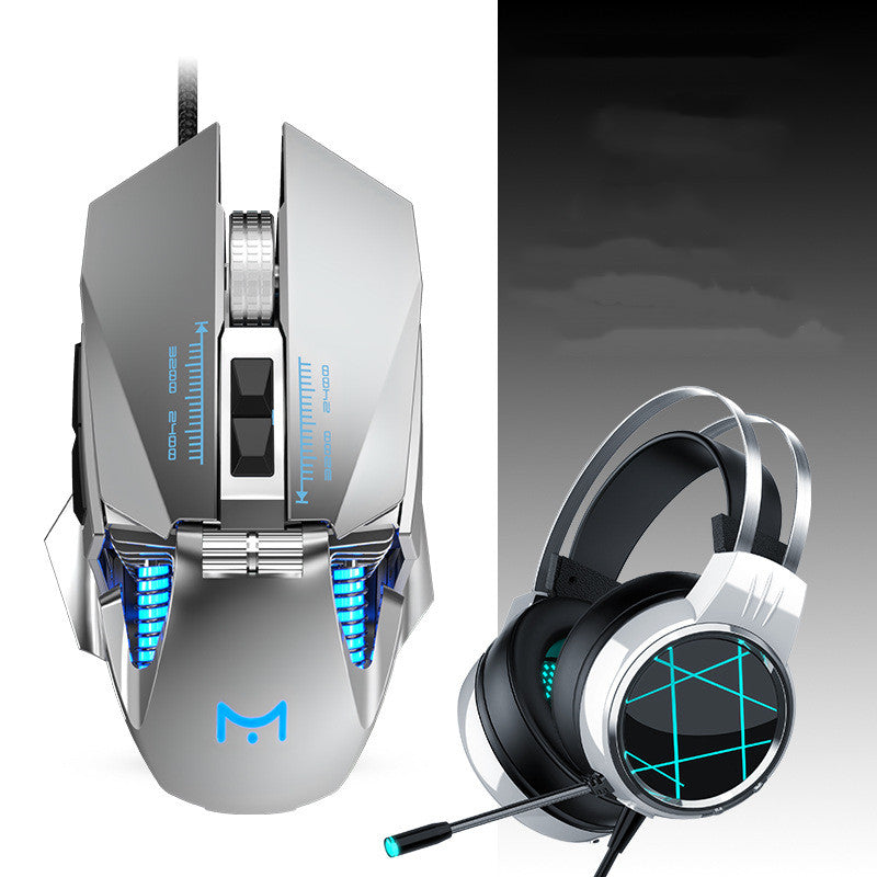 Wired Mechanical Gaming Mouse with Cooling
