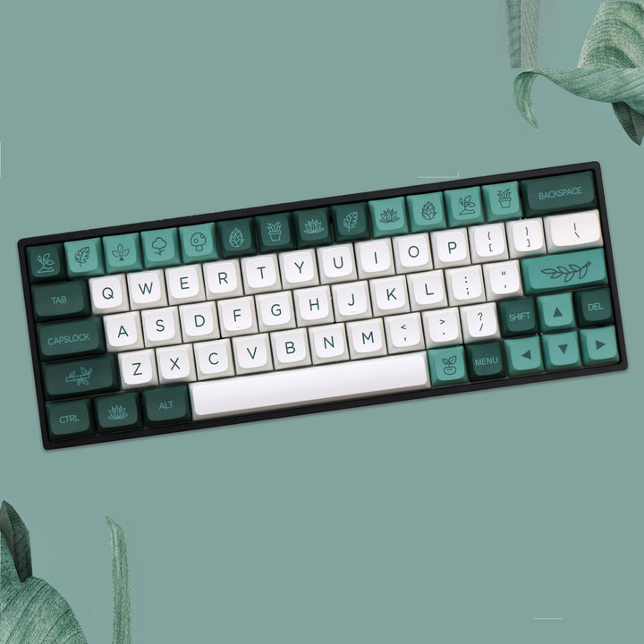 138-Key USB Mechanical Keyboard with Custom Keycaps