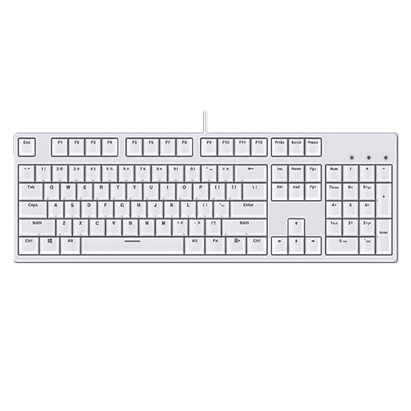 Two-Color Wired Mechanical Keyboard (Hot-Swappable)