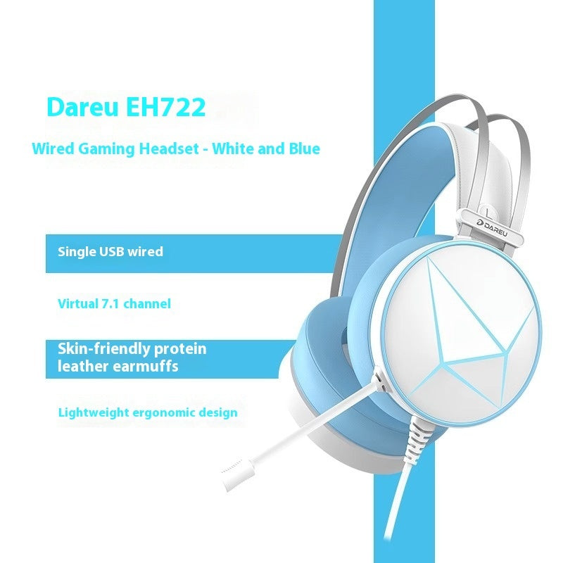 Wired Gaming Noise-Cancelling Headphones