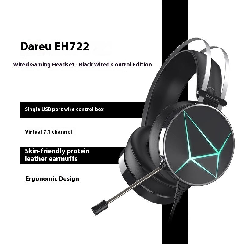 Wired Gaming Noise-Cancelling Headphones