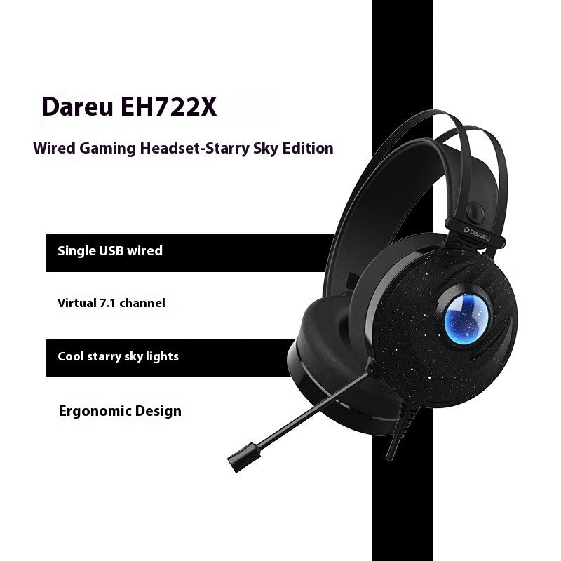 Wired Gaming Noise-Cancelling Headphones