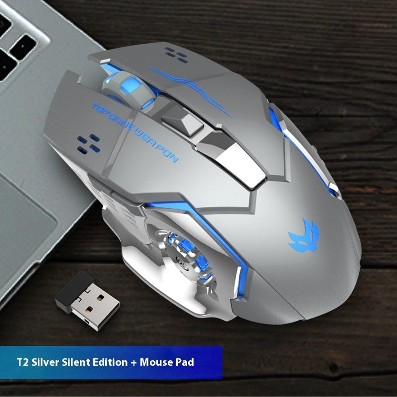 Wireless Luminous Silent Gaming Mouse