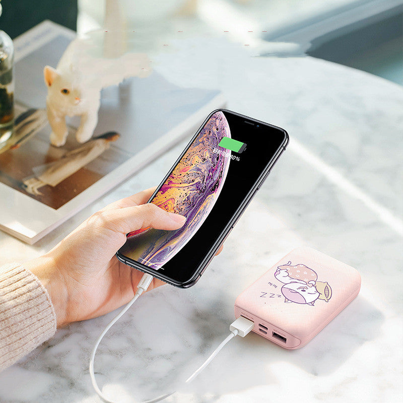 Green 10000mAh Dual USB Power Bank
