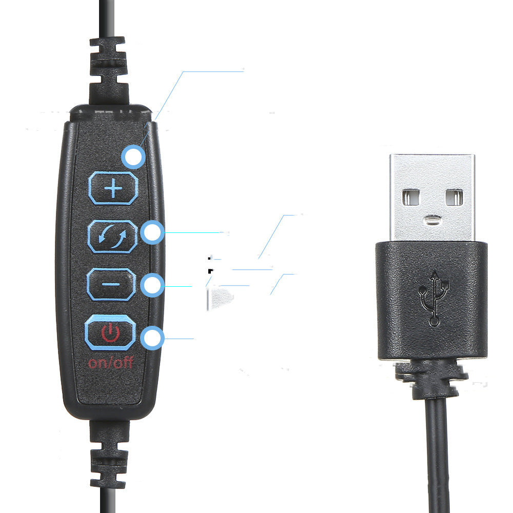 LED Fill Light Set with Desktop Tripod (Apple Compatible)
