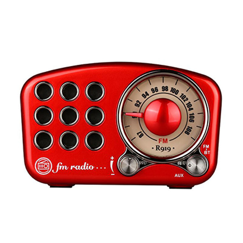 Retro Bluetooth Mini Portable Stereo Speaker