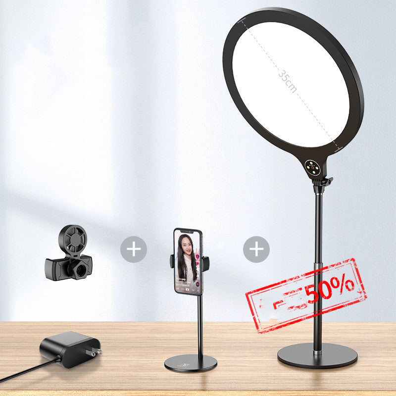 Telescopic Desktop & Floor LED Fill Light for Mobile