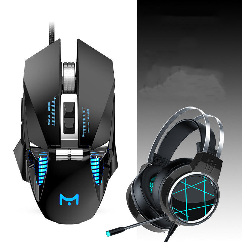 Wired Mechanical Gaming Mouse with Cooling