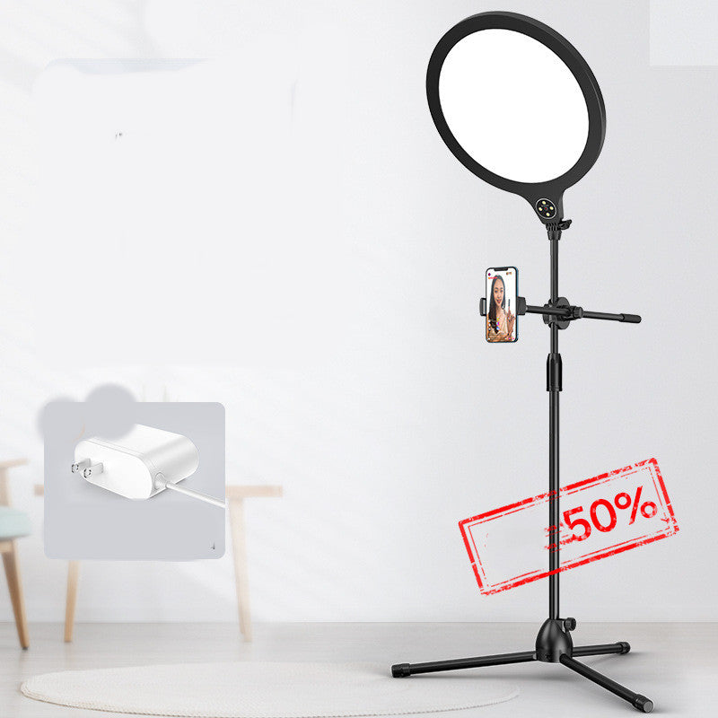Telescopic Desktop & Floor LED Fill Light for Mobile